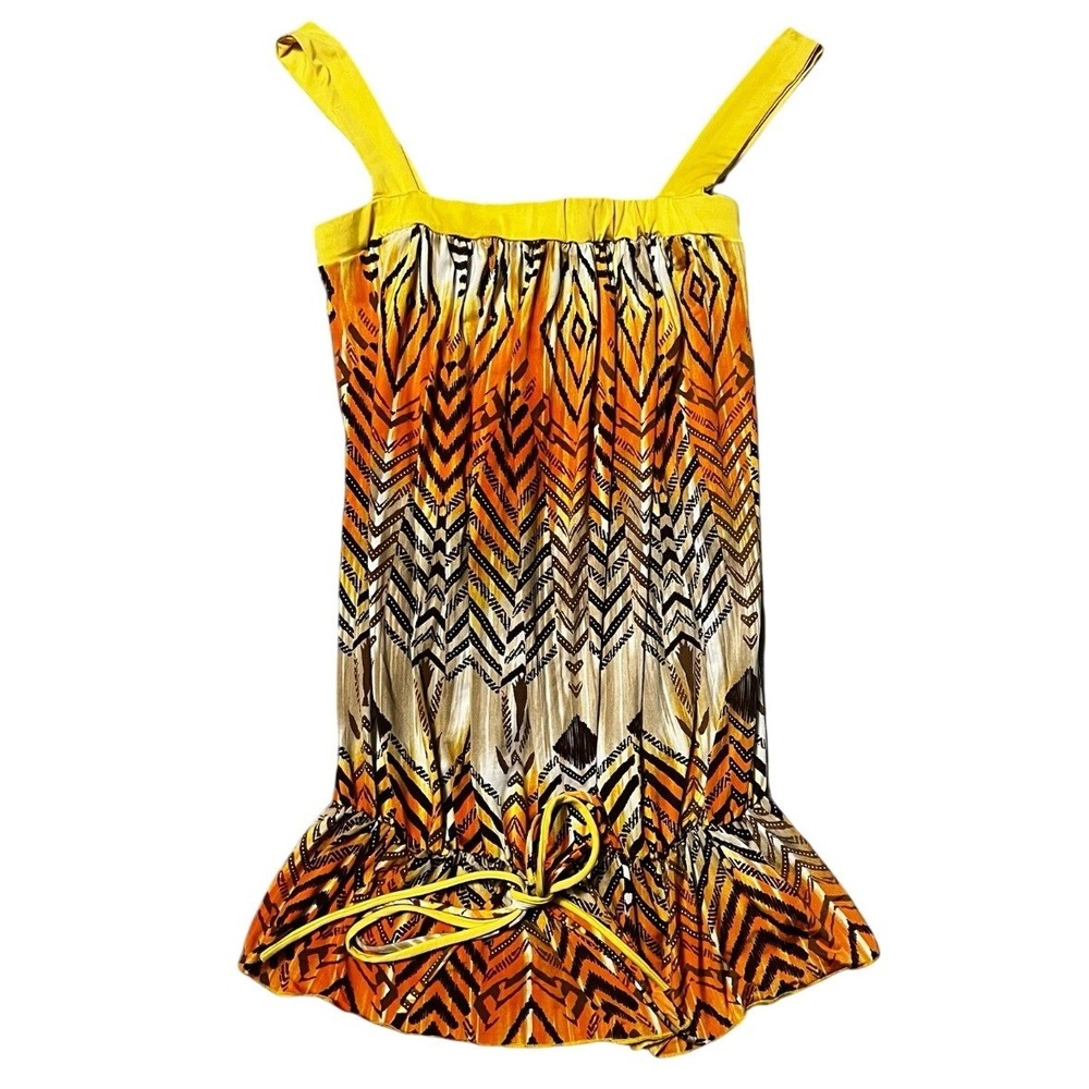Belle Amie Y2K Colorful & Stretchy Tank Top, Made In USA,‎ Women's Size Large
